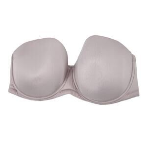 Wacoal Red Carpet Strapless Light Pink Full Coverage Underwire Bra Size 40DDD